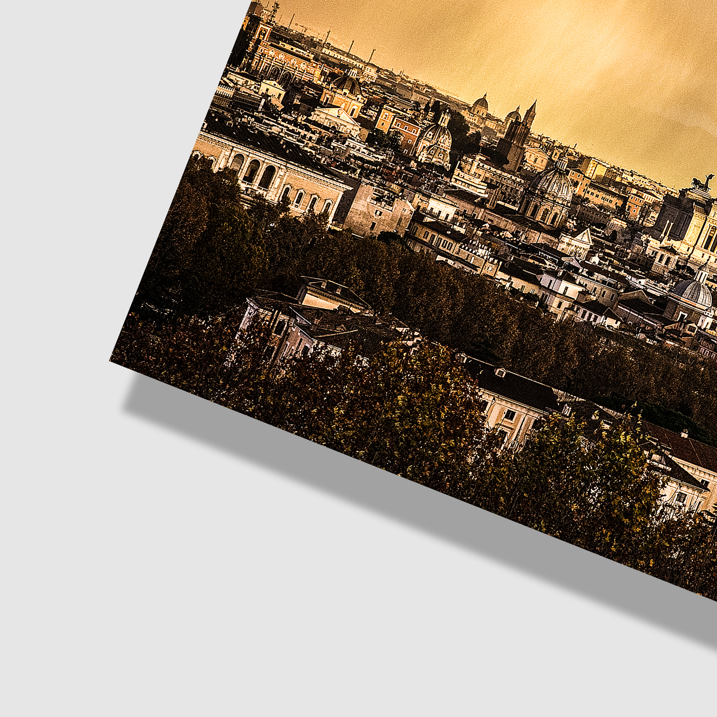 Roma, 06/07/2012.Vista di roma dal Fontanone.